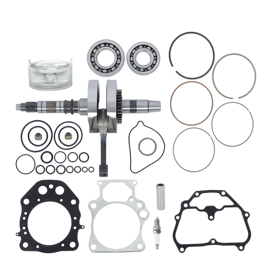 Engine Rebuild Kit Crankshaft Piston 2014-2024 For Honda TRX500 SXS500