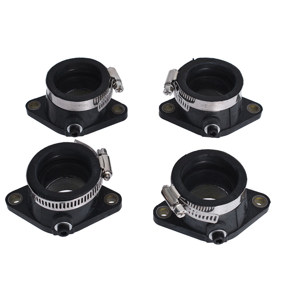 4x Intake Manifold Carburetor Carb Boot for Suzuki GS850 GL 1980 1981 1982 1983