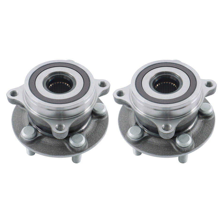 Labwork 2Pcs Wheel Hub Bearings Front For 10-15 Toyota Prius Lexus CT200h 11-17