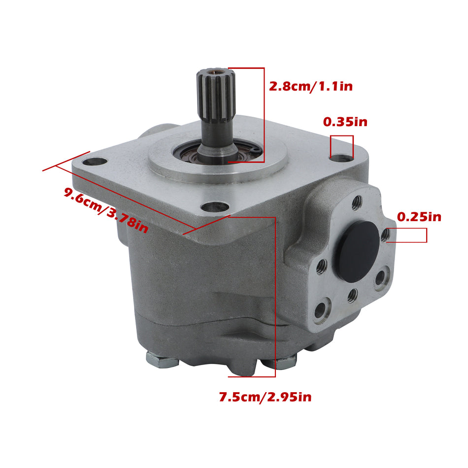 For John Deere Tractor 770 790 870 970 Power Steering Hydraulic Pump AM876753