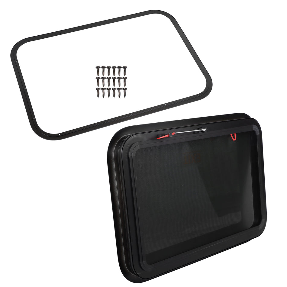 Labwork RV Exit Window Camper Replacement Push Out Emergency Window 30" x 20"