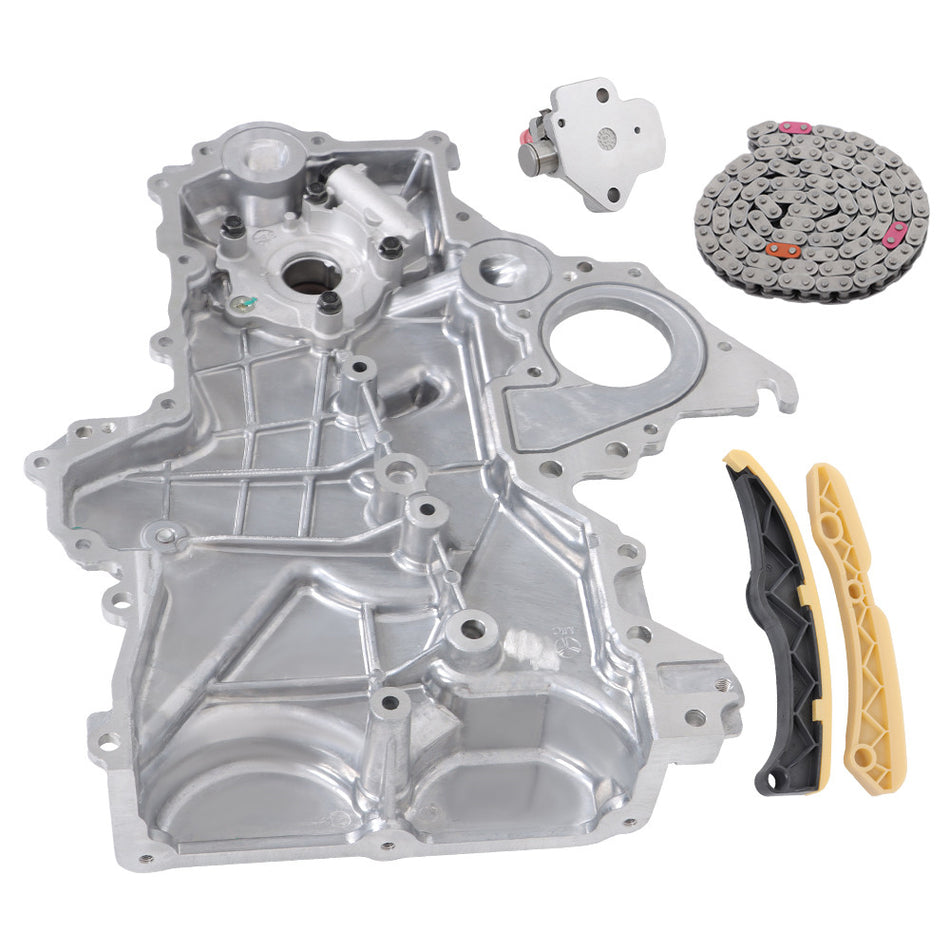 Labwork Timing Chain Kit Oil Pump Cover For Hyundai Veloster Elantra Kia 1.6L