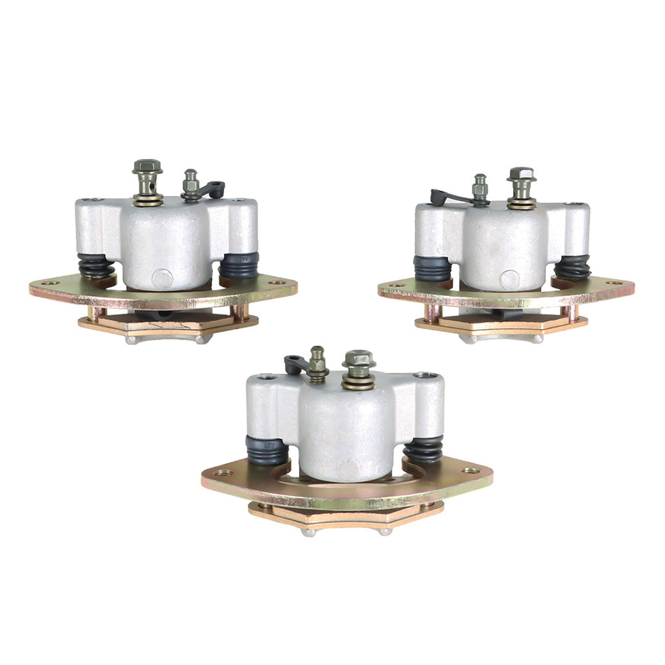 Front & Rear Brake Calipers For 2013 2014 Polaris Scrambler XP 850 LE HO EPS