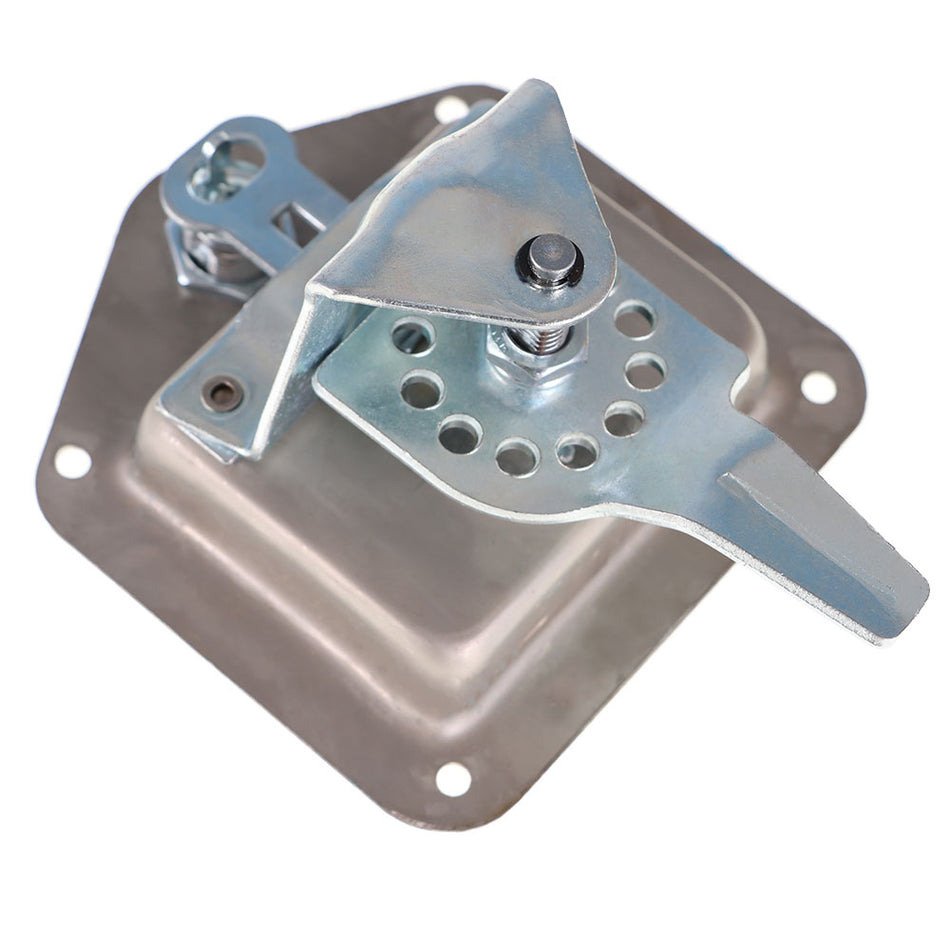 Labwork 2 x Trailer Door Latch T-Handle Lock Stainless Steel Key Camper RV Truck