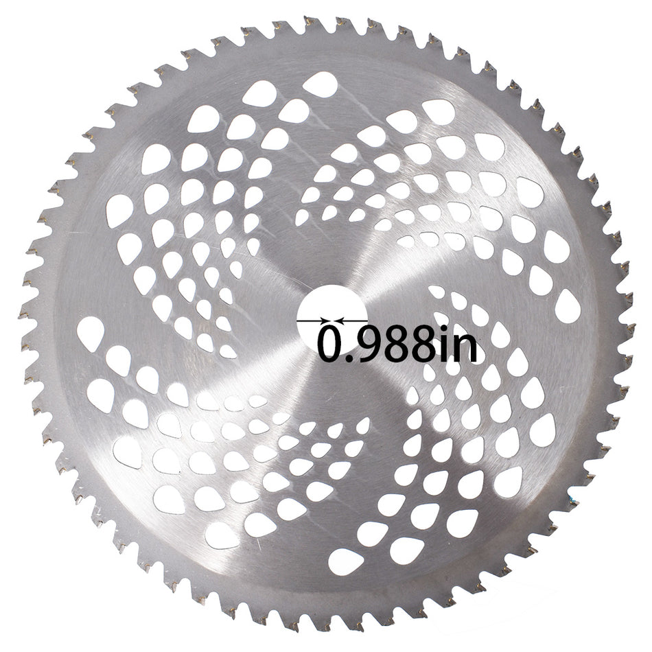 2 × Fits For Carbide Tip Brush Blades Cutter Trimmer Weed Eater 10 Inch 60T