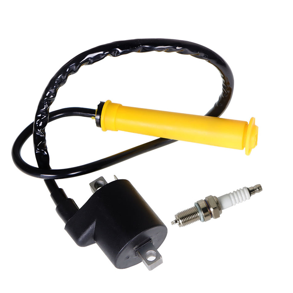 For Honda FOURTRAX FOREMAN 500 TRX500 FE/FM 2005 - 2011 Ignition Coil Spark Plug