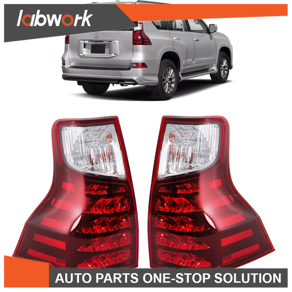 Labwork Passenger+Driver Side Tail Light Lamp Fit For Lexus GX460 2017-2021 Rear