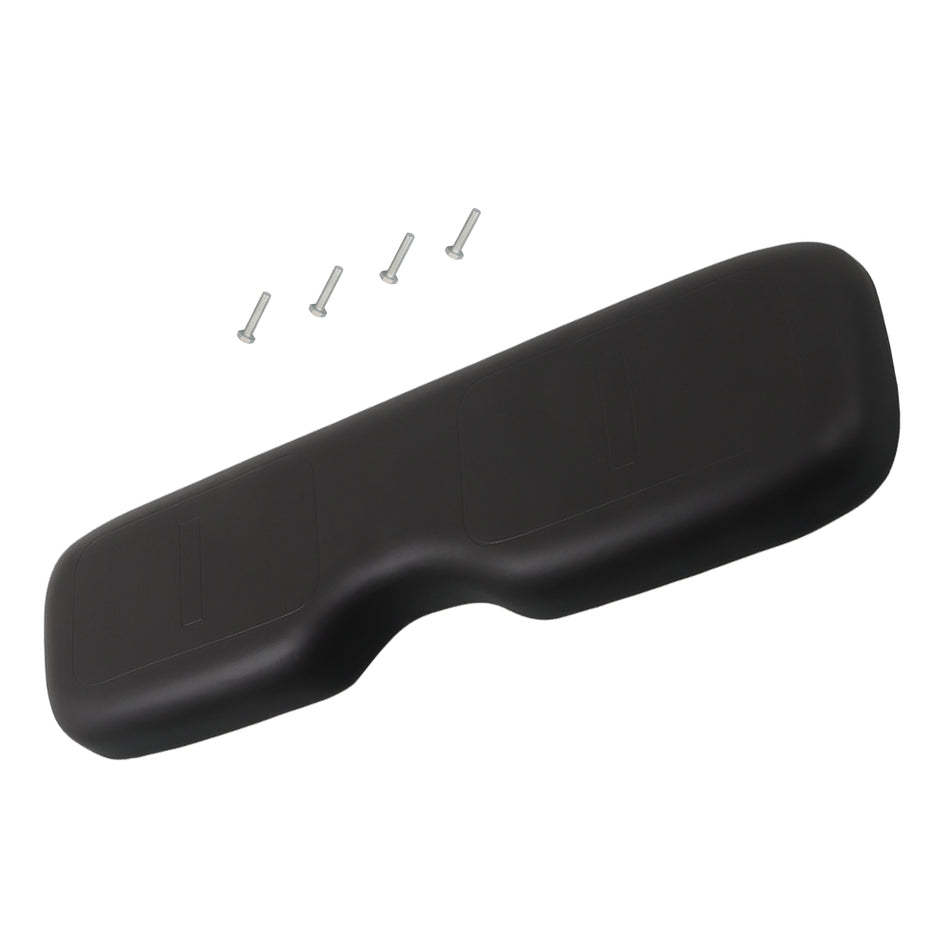 Black Front Seat Lean Back Cushion For EZGO Medalist  TXT 1994-2013 Golf Cart US