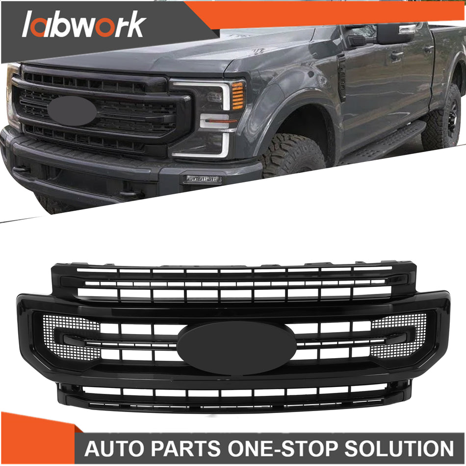 Labwork Platinum Style Front Bumper Grille For Ford F250 Super Duty 2020-2022