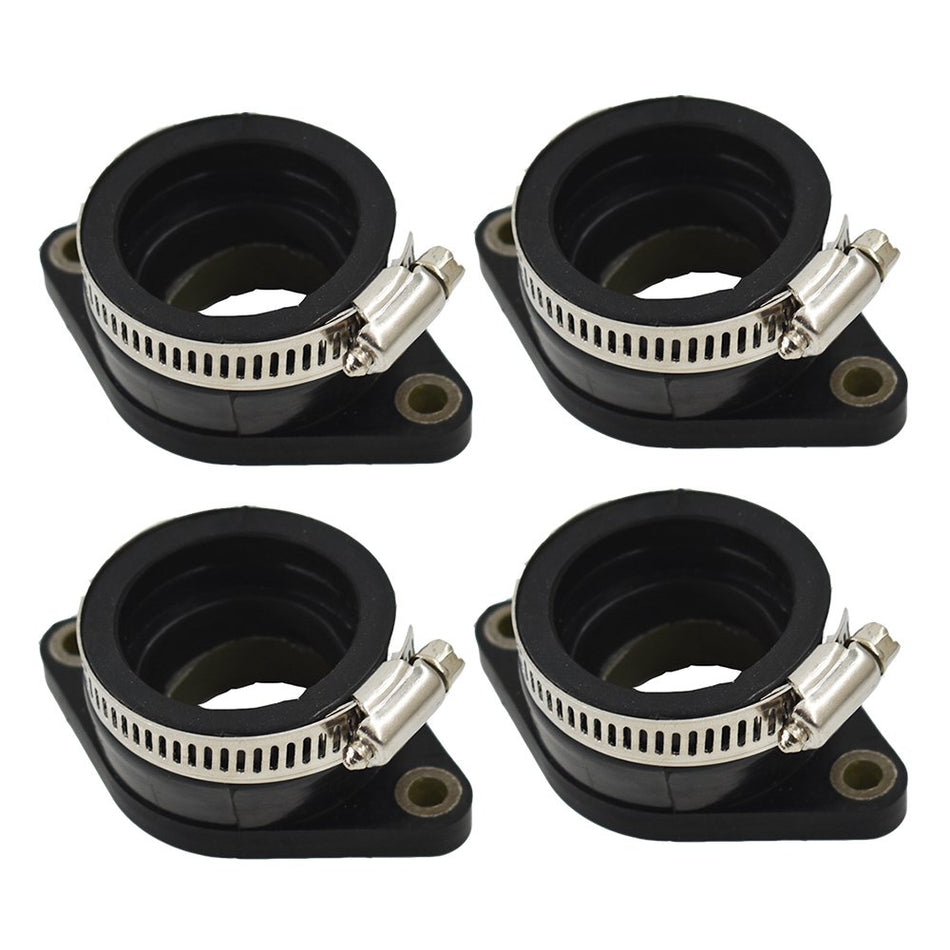 4 Left Right Carburetor Intake Manifold Boot for Suzuki GS850G GS850GL 1980-1983