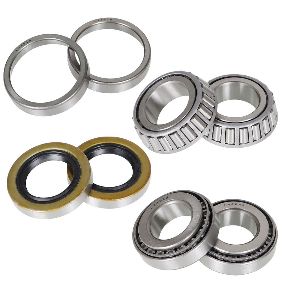 Golf Cart Front Wheel Hub Bearings & Seal 2 pack For EZGO 1976 - UP