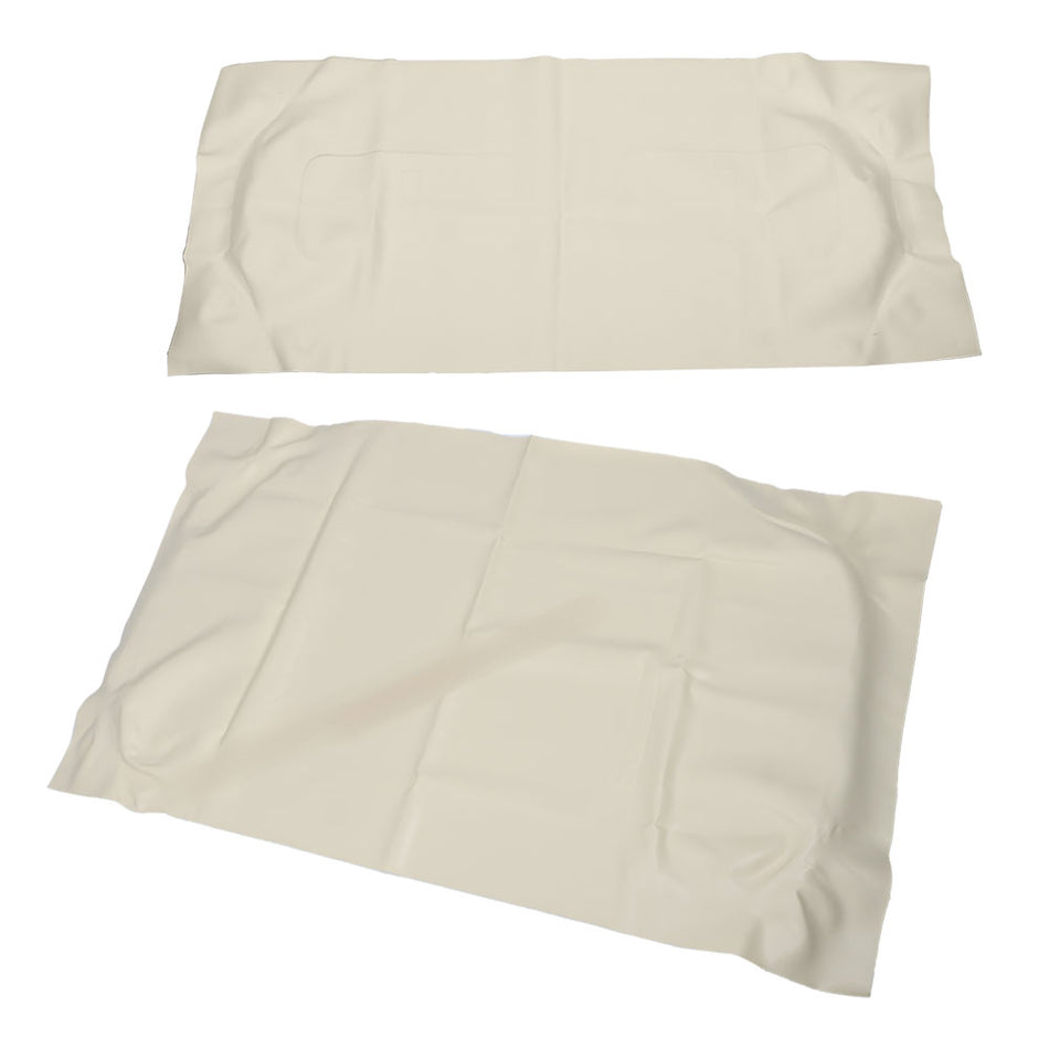 71602-G01 71753-G01 White Front Seat Cover Set For EZGo TXT 1995-2013 Golf Cart