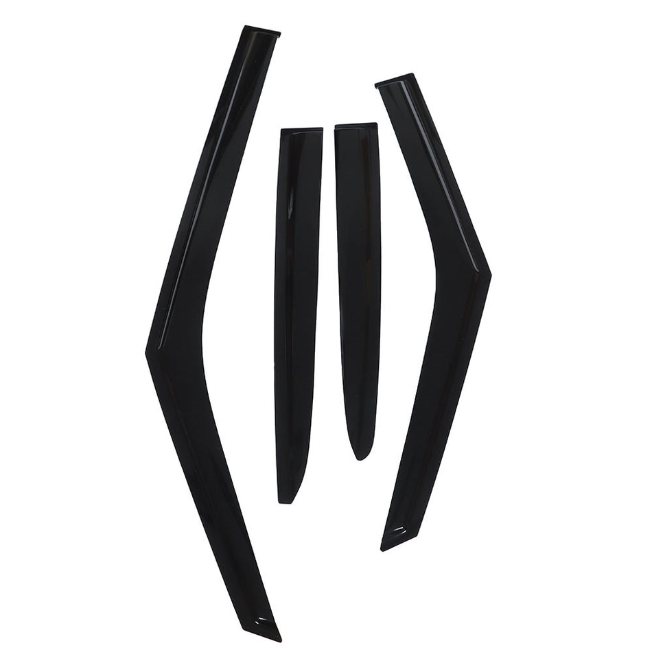 Labwork Window Visors Window Rain Deflector For 2011 2012-2017 Hyundai Veloster