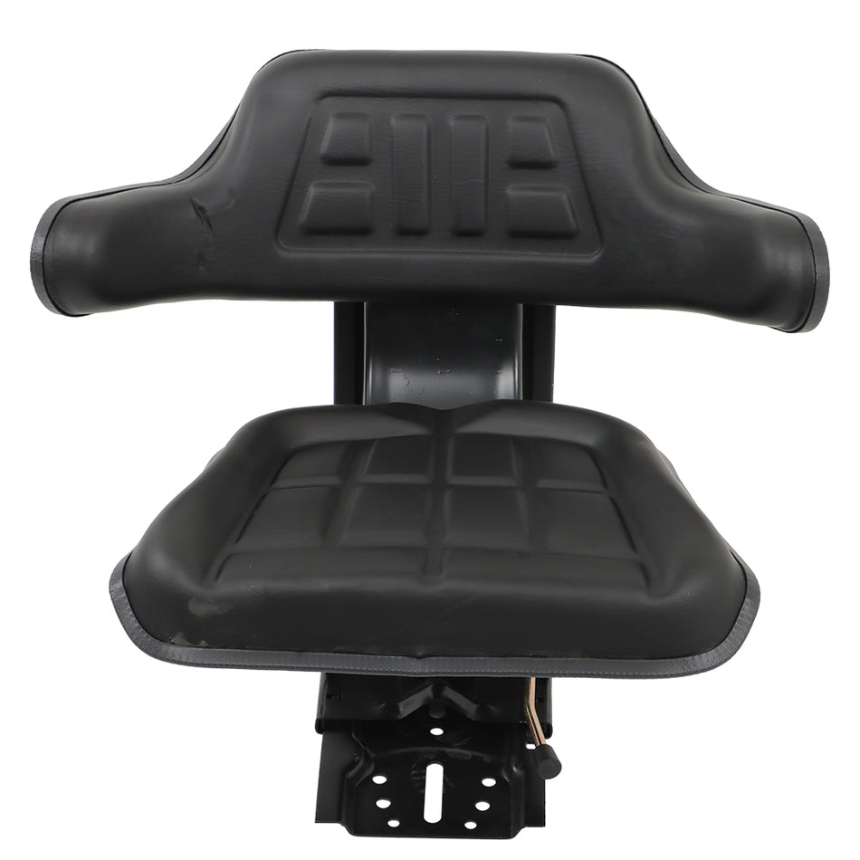Black Tractor Suspension Seat For Ford / New Holland 4000 4100 4600 4610 5100