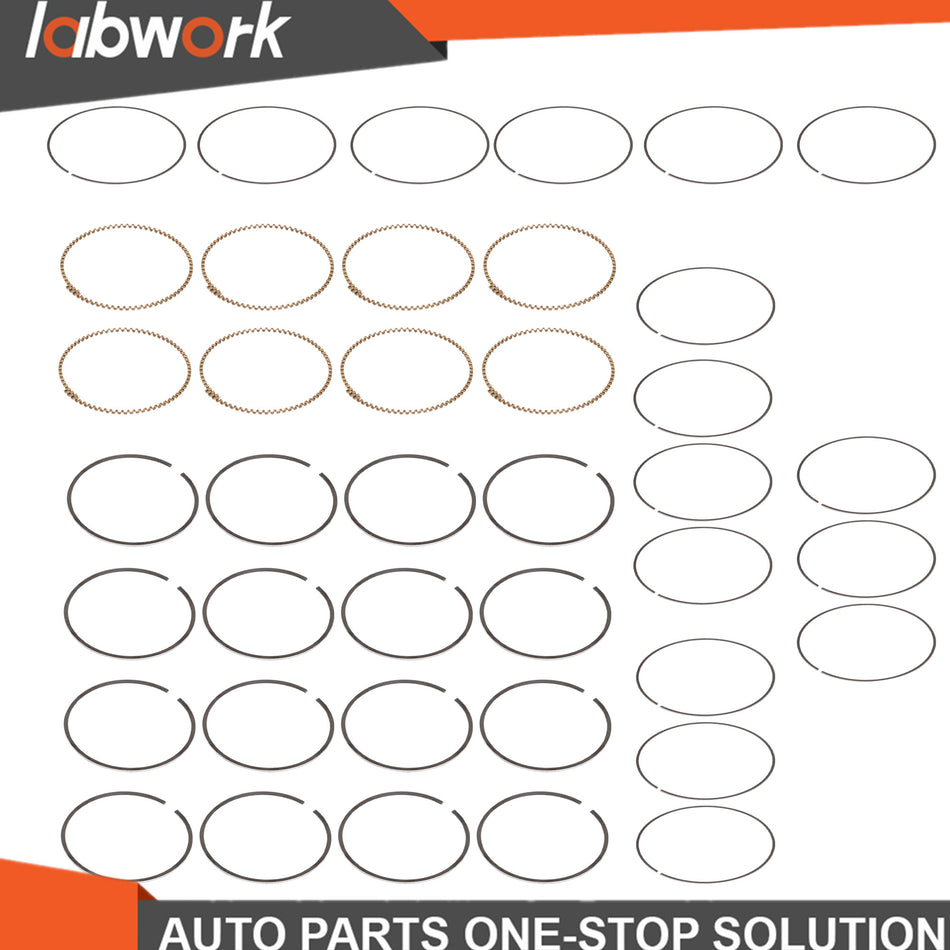 Labwork Standard Piston Ring Set for Chrysler Dodge Jeep 2003-2008 5.7L V8
