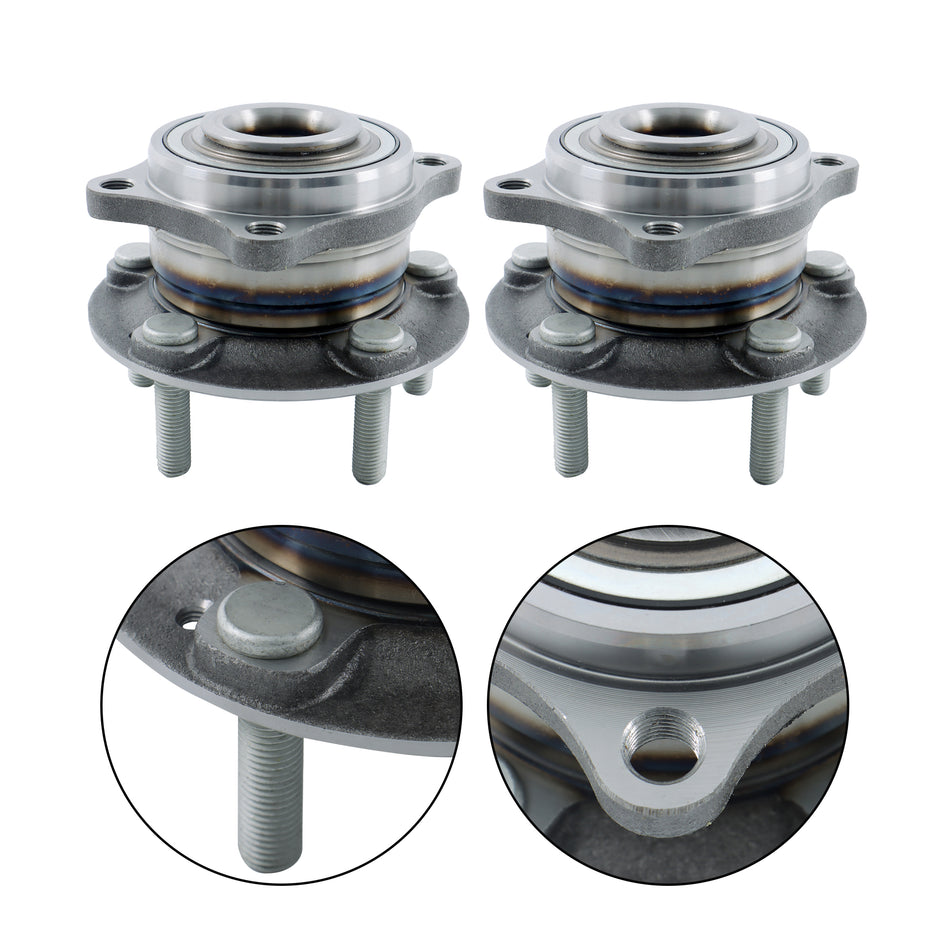 Labwork Pair  Rear Wheel Hub Bearings for 2007-18 Hyundai Santa Fe 11-15 Sorento