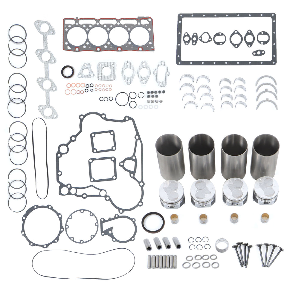 V1505 Engine Overhaul Rebuild Kit for Kubota B3200HSD B3300SU KX91-2 B3030HSDC
