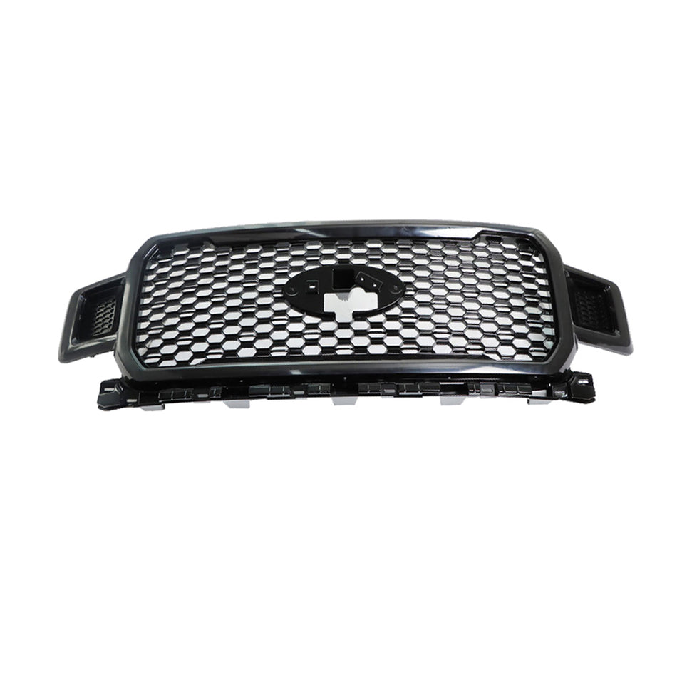 Labwork Front Radiator Grille Assembly For 2018-2020 Ford F-150 Matte Black