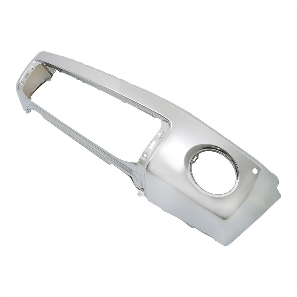 Labwork Steel Front Bumper For 2007-2013 Toyota Tundra With Sensor Hole Chrome