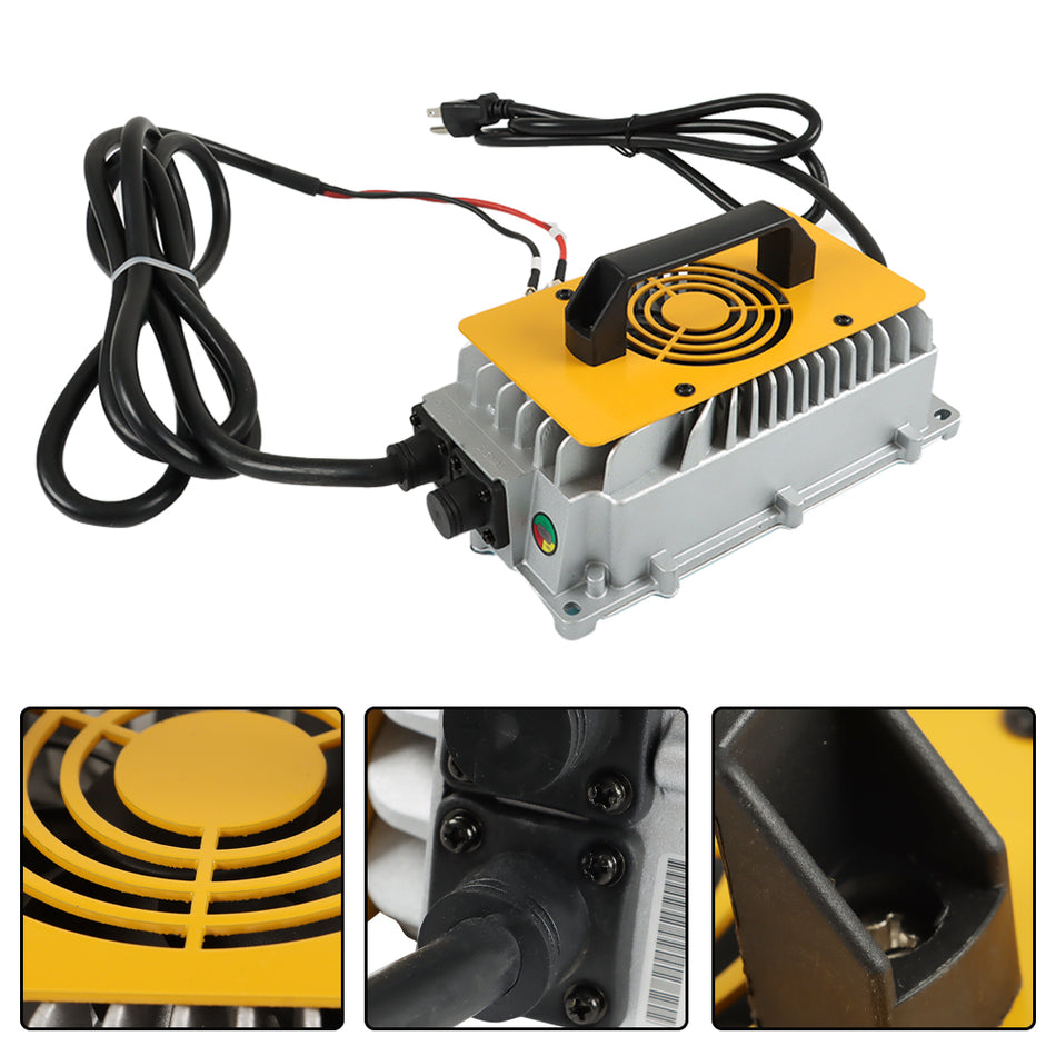 Golf Cart (18A @110 VAC;25A @220 VAC) Lithium Battery Charger LiFePO4 58.4V 25A