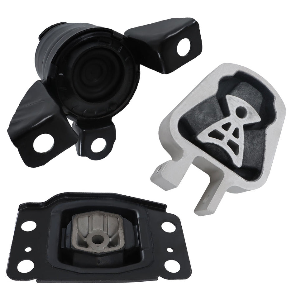 Labwork For 2013-2020 Ford Fusion 2.5L Engine Motor & Transmission Mount Set 3pc