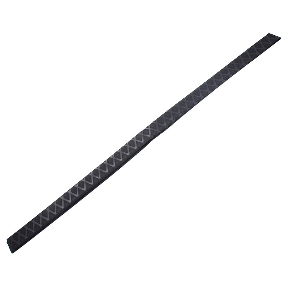 Flat Width 71mm Durable 39'' Black Heat Shrinkable Wrap Tubing For Rod Grips USA