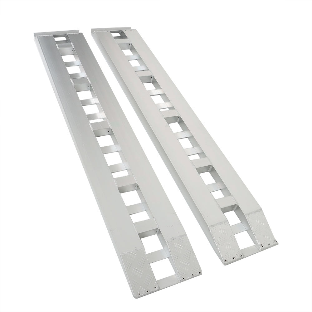 Labwork 1 Pair 84"x14" Ramps 6000Lbs Car Trailer Truck Hook End 6063 Aluminum