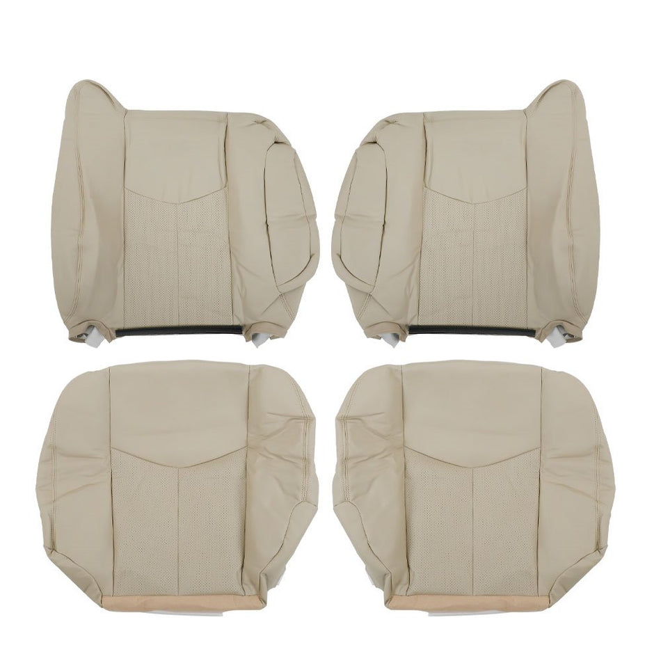 Labwork Front Seat Cover For Cadillac Escalade 2003-2006 LH RH Bottom Back Tan