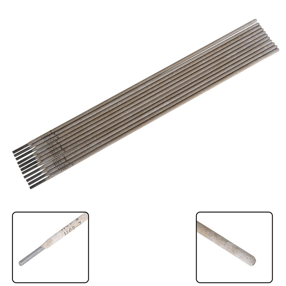 10lbs Carbon Steel Electrode E6011 1/8" x14" High Quality Arc Welding Rods + Box