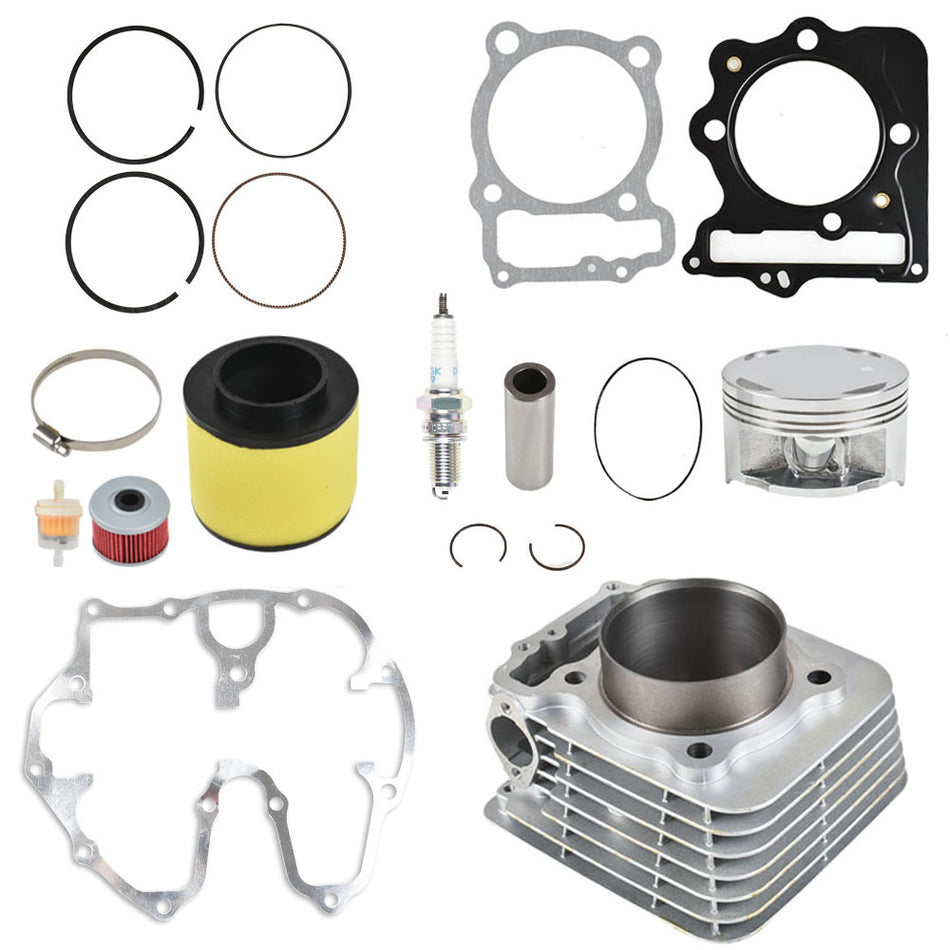Cylinder Piston Rings Top End Kit For Honda Trx400ex 1999-2008 Big Bore