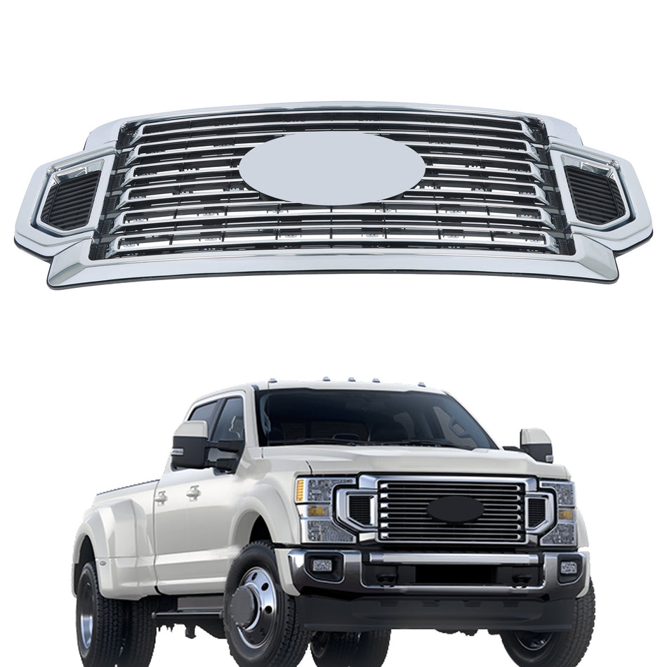 Labwork Front Bumper Grille For 20-22 Ford F250 F350 Super Duty LC3Z 8200-GA