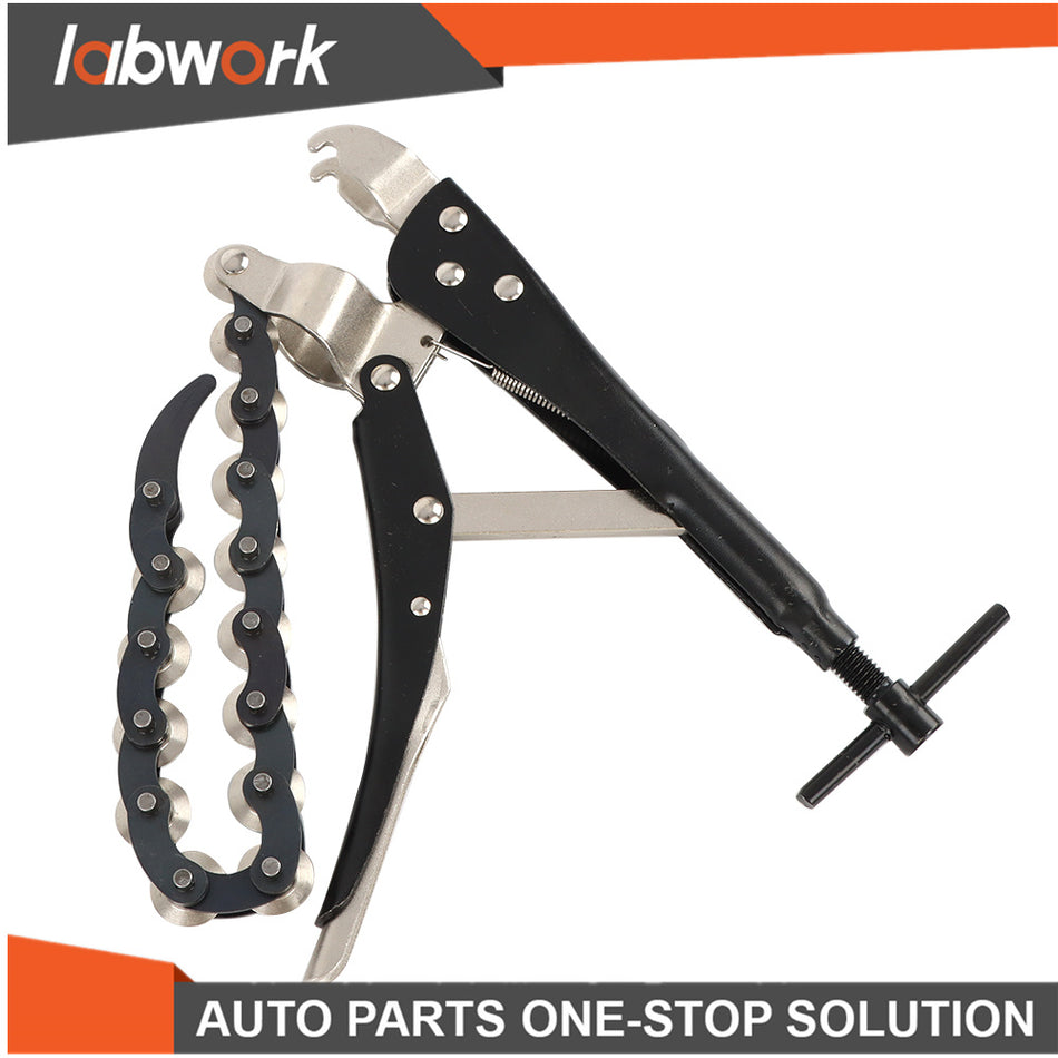 Labwork Exhaust Cutting Tool Tube Chain Tail Pipe Cutter Plier 19mm - 78mm