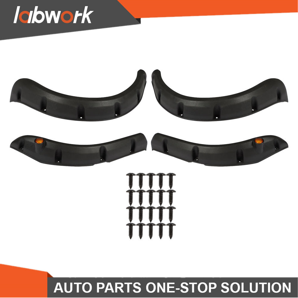 Labwork Front And Rear Standard Fender FlaresFor 96-13 4pcs EZGO TXT  Golf Cart