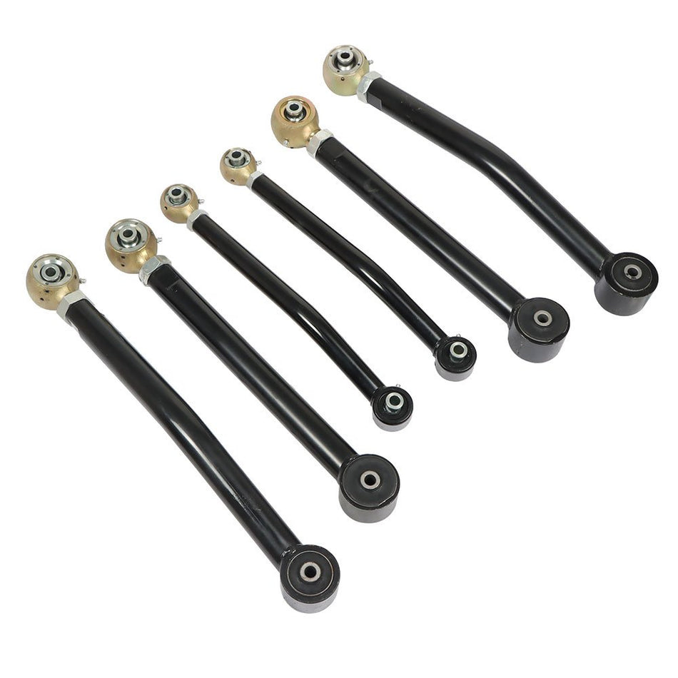Labwork 0-6" Lift Kits Adjustable Control Arms For Jeep Wrangler JK 2007-2018