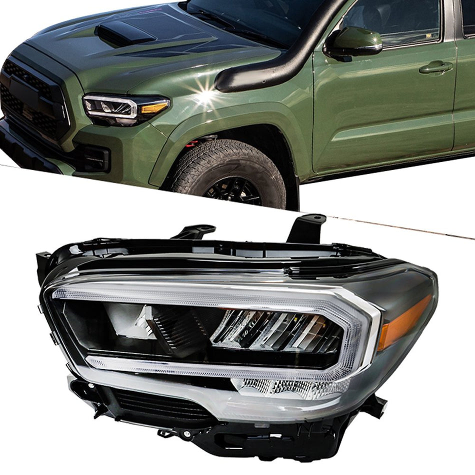 Labwork Left Headlight For 2020-2023 Toyota Tacoma Limited/TRD Full LED Headlamp