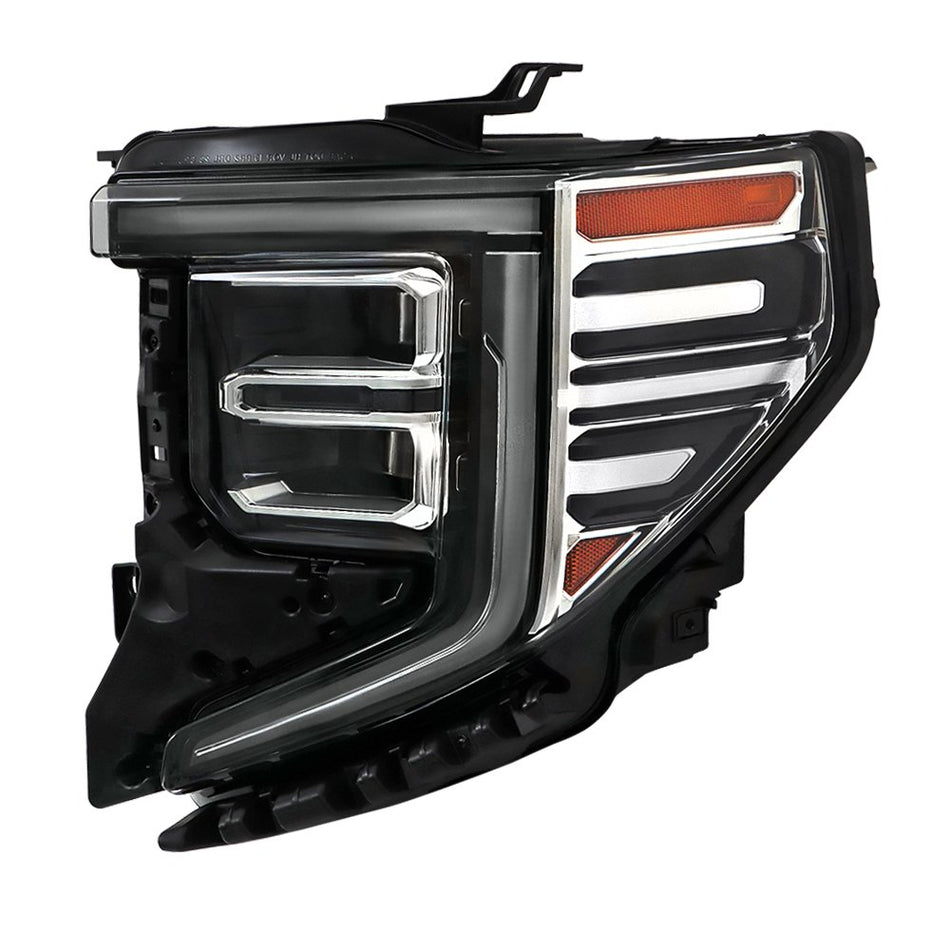 Labwork Left Full LED Headlight For GMC Sierra 1500 SLT/Denali 2022-2024 Black