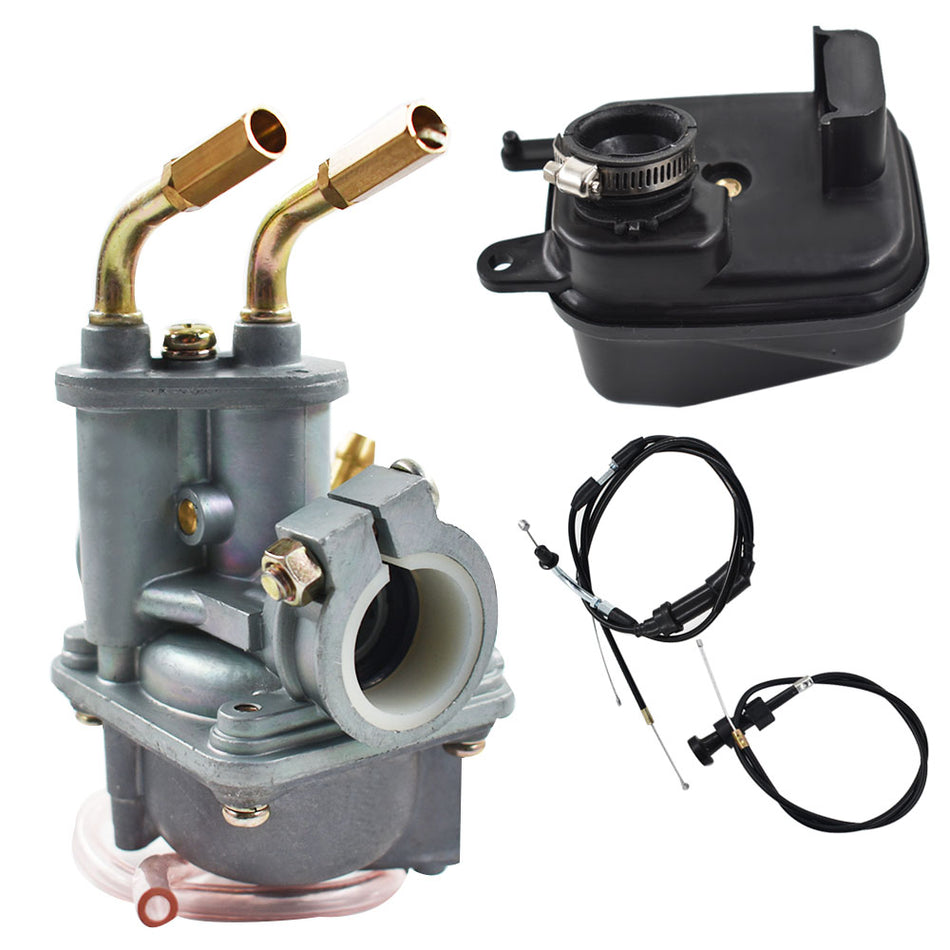 Carburetor For Yamaha Y ZINGER PW 50 PW50 Air Filter & Throttle Choke Cable FREE