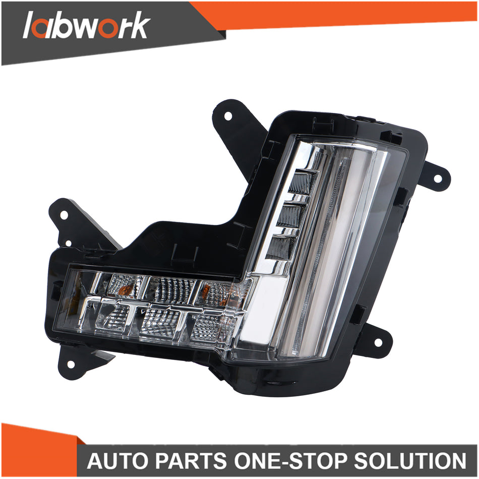 Labwork LED Fog Lights Lamp For 2015-2020 Cadillac Escalade w/o Crash Brake Left