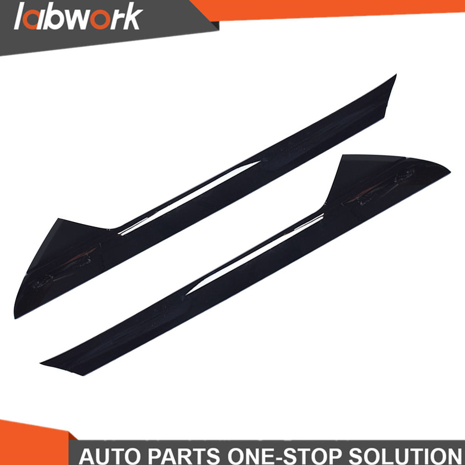 Labwork Windshield Outer Trim Pillar Molding RH+LH For Ford Explorer 2011-2019