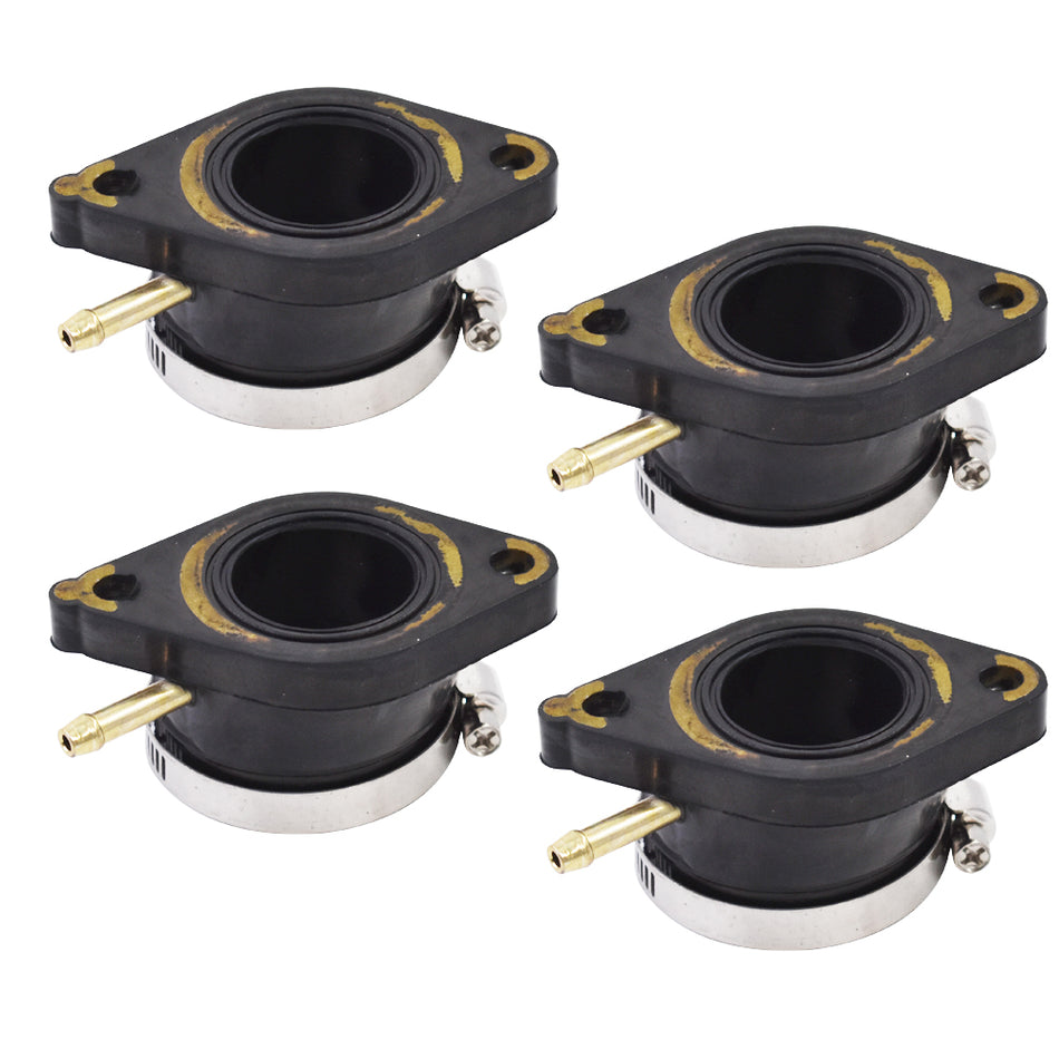 For 1981-1983 Yamaha Carburetor Intake Manifold Boot Set  Maxim 550 Seca 550