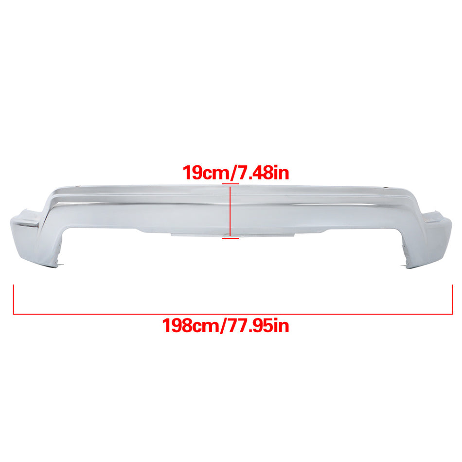 Labwork Front Bumper Chrome For Chevrolet Silverado 1500 2022-23 W/O Sensor Hole
