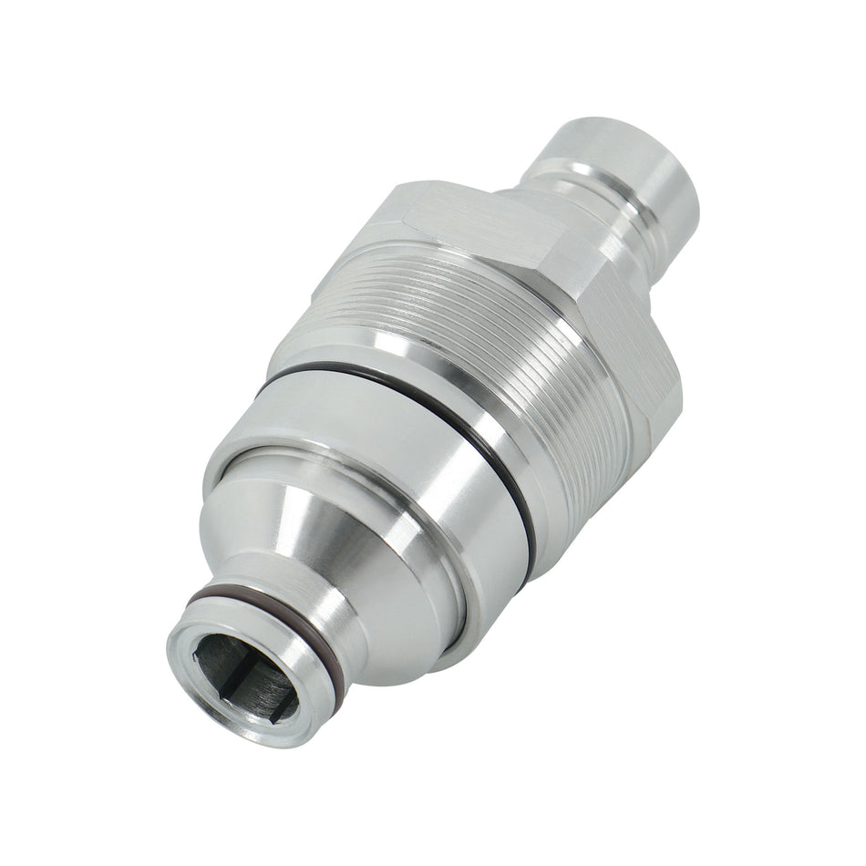 373-6967 Hydraulic Male Flat Face Coupler For Caterpillar 236D3 289D3 259D 242B3