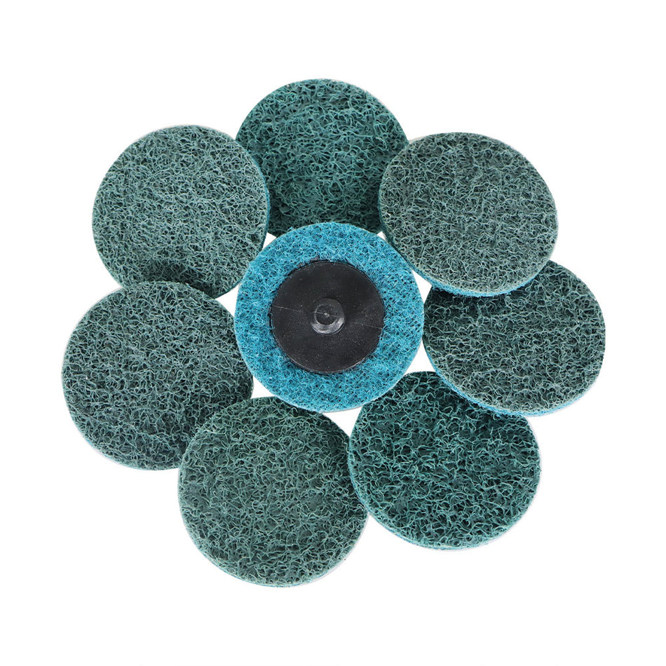 Fine Surface Conditioning Discs 2" Roll Lock Die Grinder Sanding Pads 50 Pieces