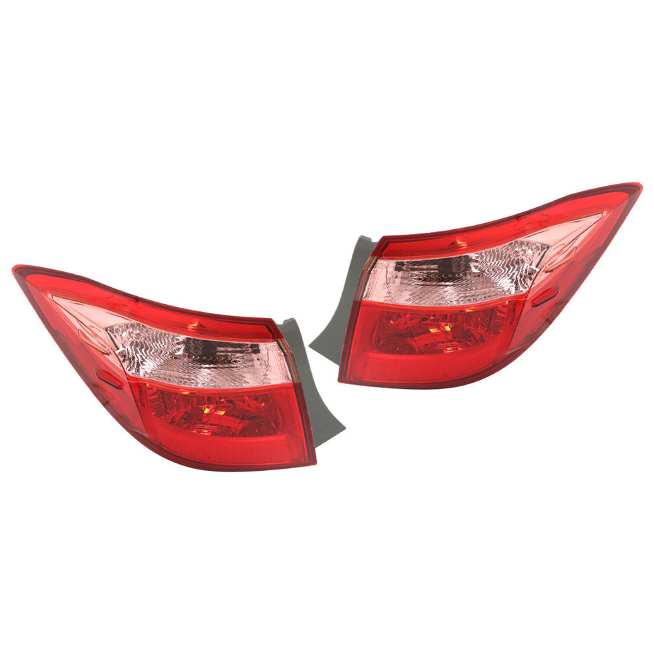 Labwork Outer Tail Light For 2017 2018 2019 Toyota Corolla Sedan Right+Left Side