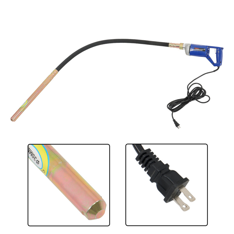 Hand Held Vibrations per Minute 1500W 13000 Concrete Vibrator Electric Vibrator
