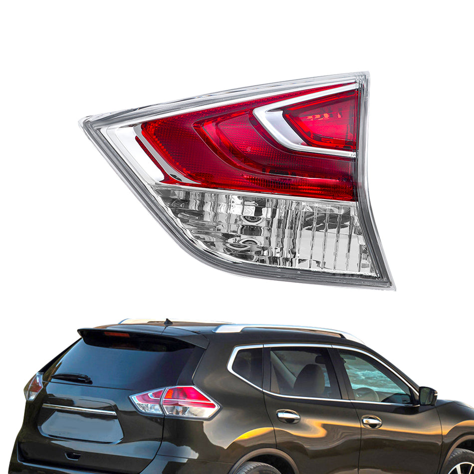 Labwork Passenger Tail Light Red Lamp For 2014 2015 2016 Nissan Rogue Rear Inner
