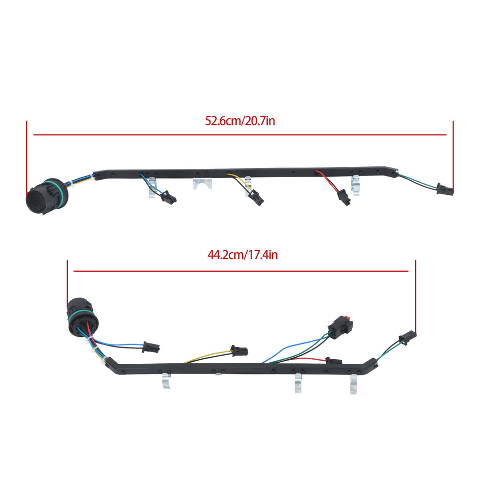 Labwork Fuel Injector Wiring Harness Kit Left Right For 2008-2010 Ford F250 F350