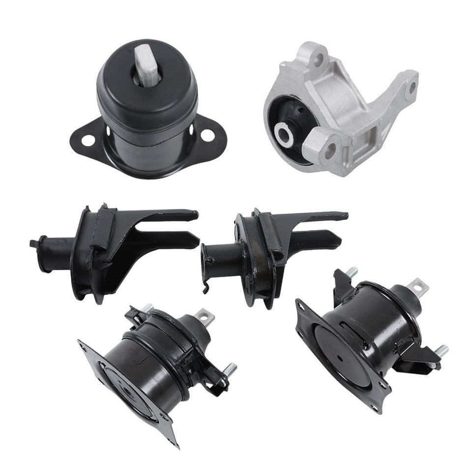 Labwork 6X Engine Motor & Trans Mount Kit For Acura TL 3.2L 3.5L V6 07 08