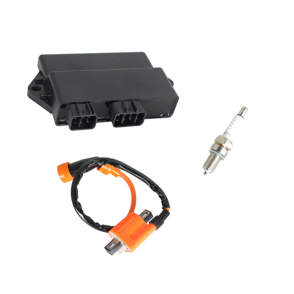 New Ignition Coil CDI Spark Plug For Yamaha Warrior 350 YFM350X 1997-2000 2001
