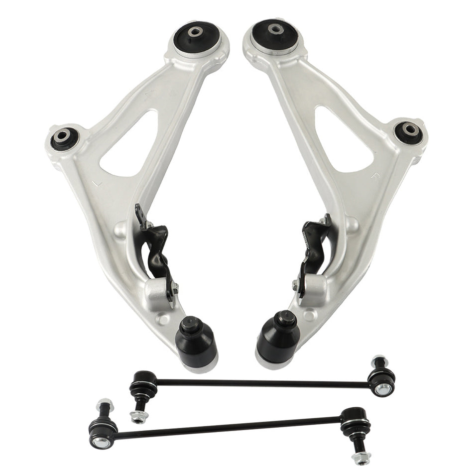 Labwork Front Lower Control Arms Sway Bar Links For 13-19 Nissan Pathfinder QX60